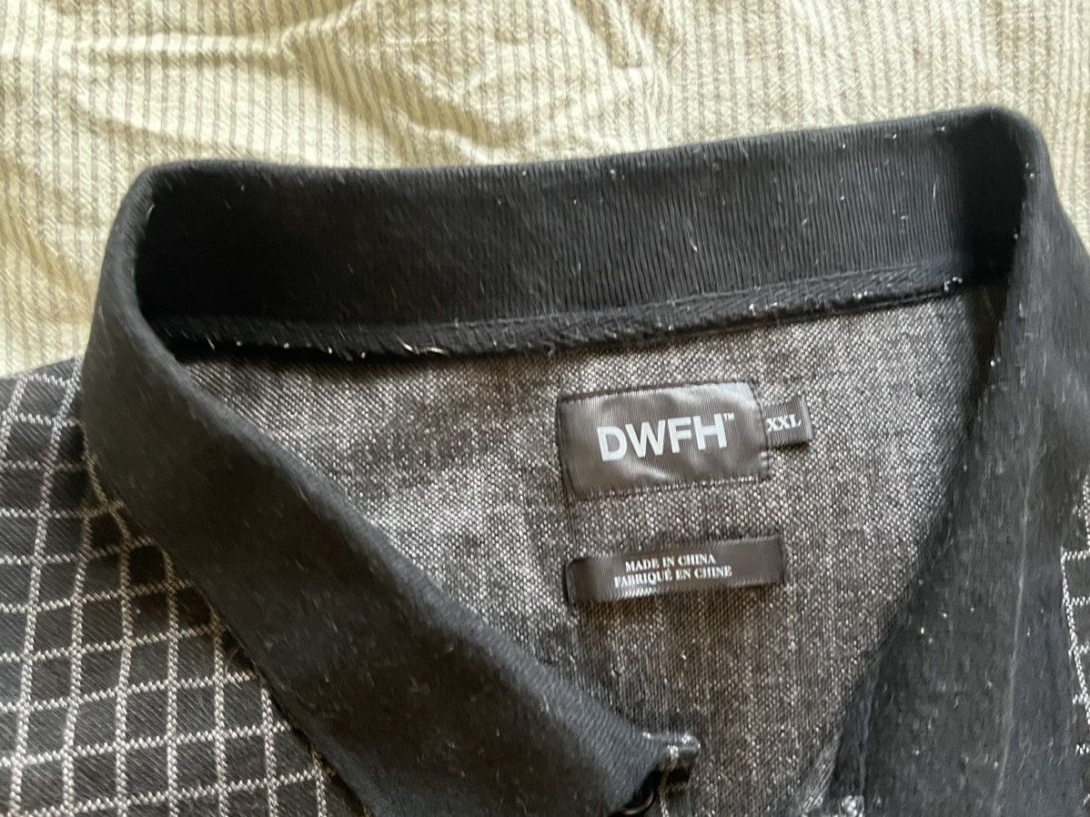 Earl Sweatshirt Black DWFH Grid L/S Rugby Shirt Size US XXL / EU 58 / 5 - 3 Thumbnail