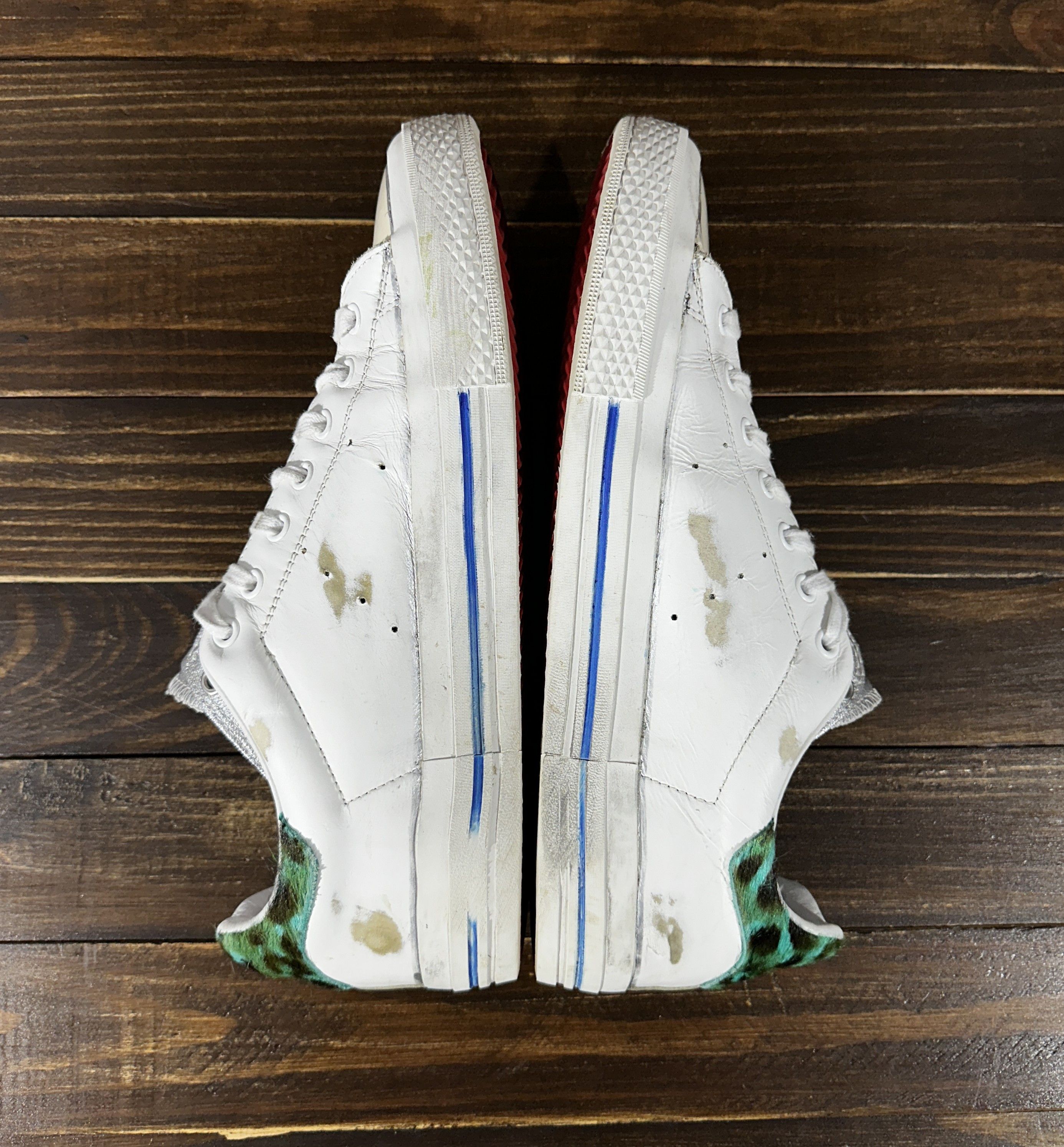Leather Hidnander Archetypal Starless Donna Low Sneakers MadeInItaly Size US 11 / IT 41 - 20 Thumbnail