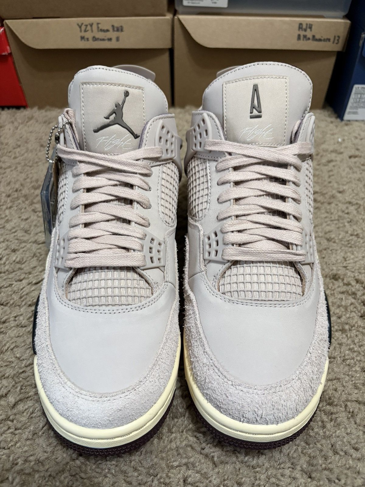 Jordan Brand Size 10.5W - Jordan 4 Retro OG SP A Ma Maniére WYWS Size US 10.5 / IT 40.5 - 4 Thumbnail