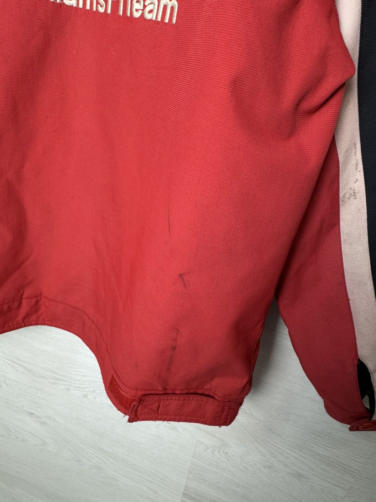 BMW BMW Williams Racing F1 Formula Uno Jacket Red Vintage Size US L / EU 52-54 / 3 - 19 Thumbnail