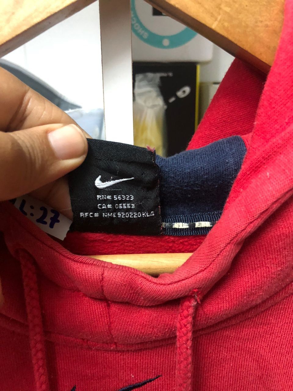 Nike Vtg Nike Red Sox Size US M / EU 48-50 / 2 - 3 Thumbnail