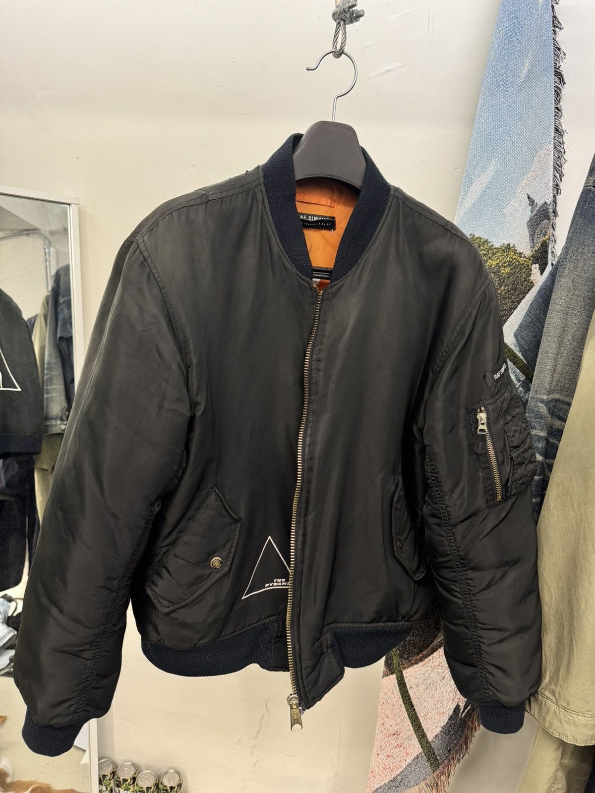 Raf Simons Raf Simons SS2000 “Summa Cum Laude” – The Pyramid Bomber Size US M / EU 48-50 / 2 - 6 Thumbnail