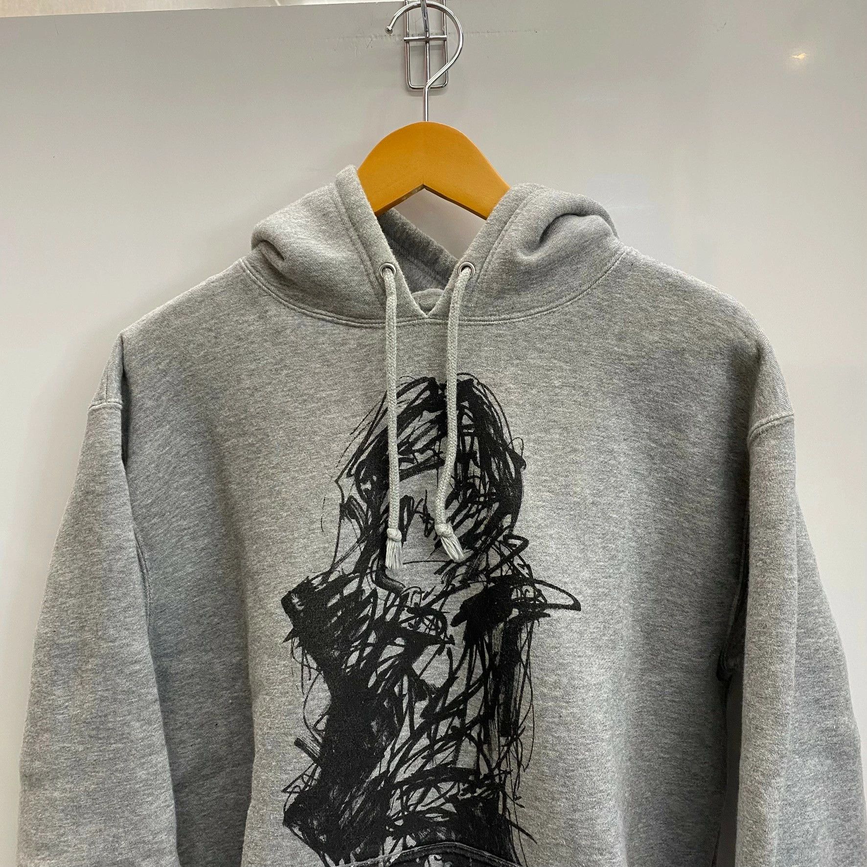 Yohji Yamamoto Yohji Yamamoto Painting and Weaving Hoodie Size US M / EU 48-50 / 2 - 8 Thumbnail