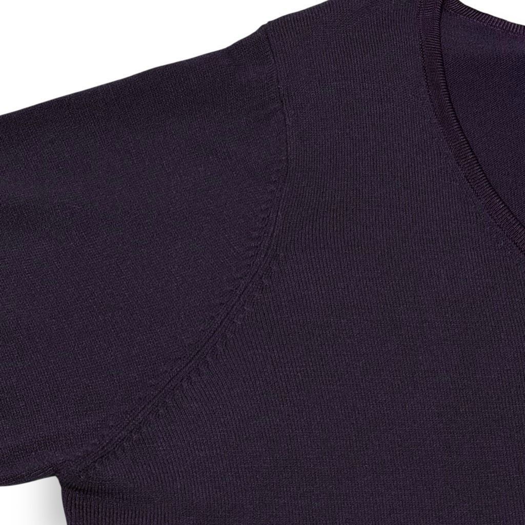 Other Venezia Jeans Vintage Eggplant Purple Tunic Sweater Scoop Neck Sz 22/24 3X Size 3XL / US 20-22 - 5 Thumbnail