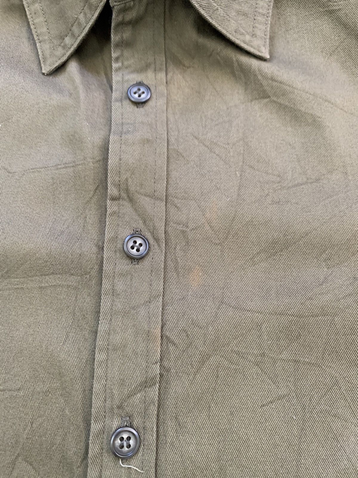 Yohji Yamamoto Y's Yohji Yamamoto Military Girth Style Shirt Jacket Size US M / EU 48-50 / 2 - 6 Thumbnail