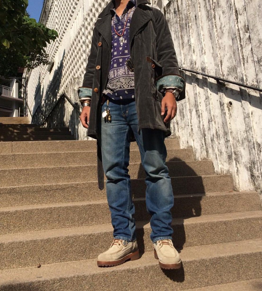 Visvim Visvim Hendee Trench Wale Corduroy Coat Size US M / EU 48-50 / 2 - 7 Thumbnail
