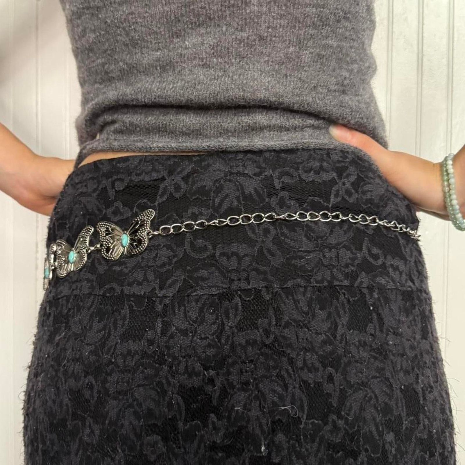 Other Cute butterfly metal boho western WMNS2 Size ONE SIZE - 4 Thumbnail