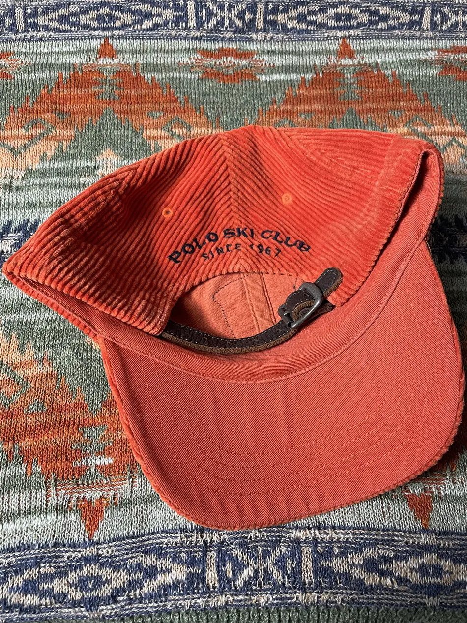 Polo Ralph Lauren Polo Ralph Lauren Rare Leather Baseball Hat cap Size ONE SIZE - 5 Thumbnail