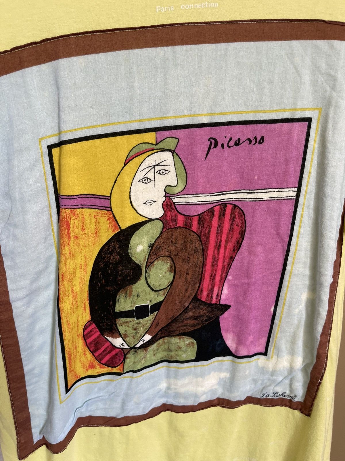 Vintage Vintage Picasso La Boheme Paris Connection Size US L / EU 52-54 / 3 - 3 Thumbnail