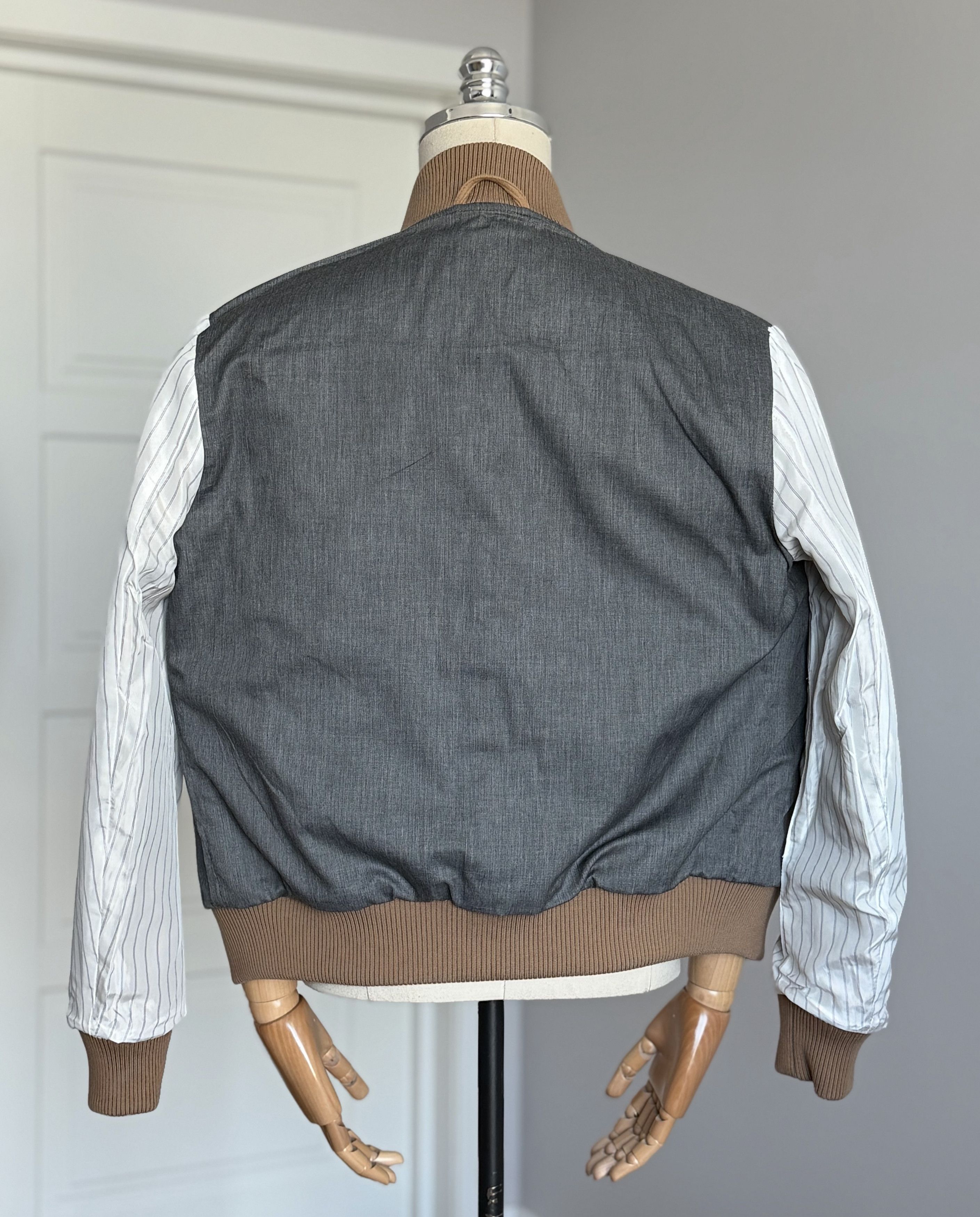 Suitsupply SUITSUPPLY Pure Wool Bomber Jacket Camel Size M Luxury Brand Size US M / EU 48-50 / 2 - 15 Thumbnail