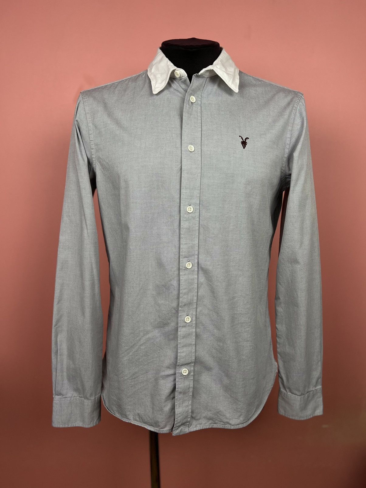 Allsaints Allsaints hype shirt vintage logo classic button ups Size US M / EU 48-50 / 2 - 1 Thumbnail