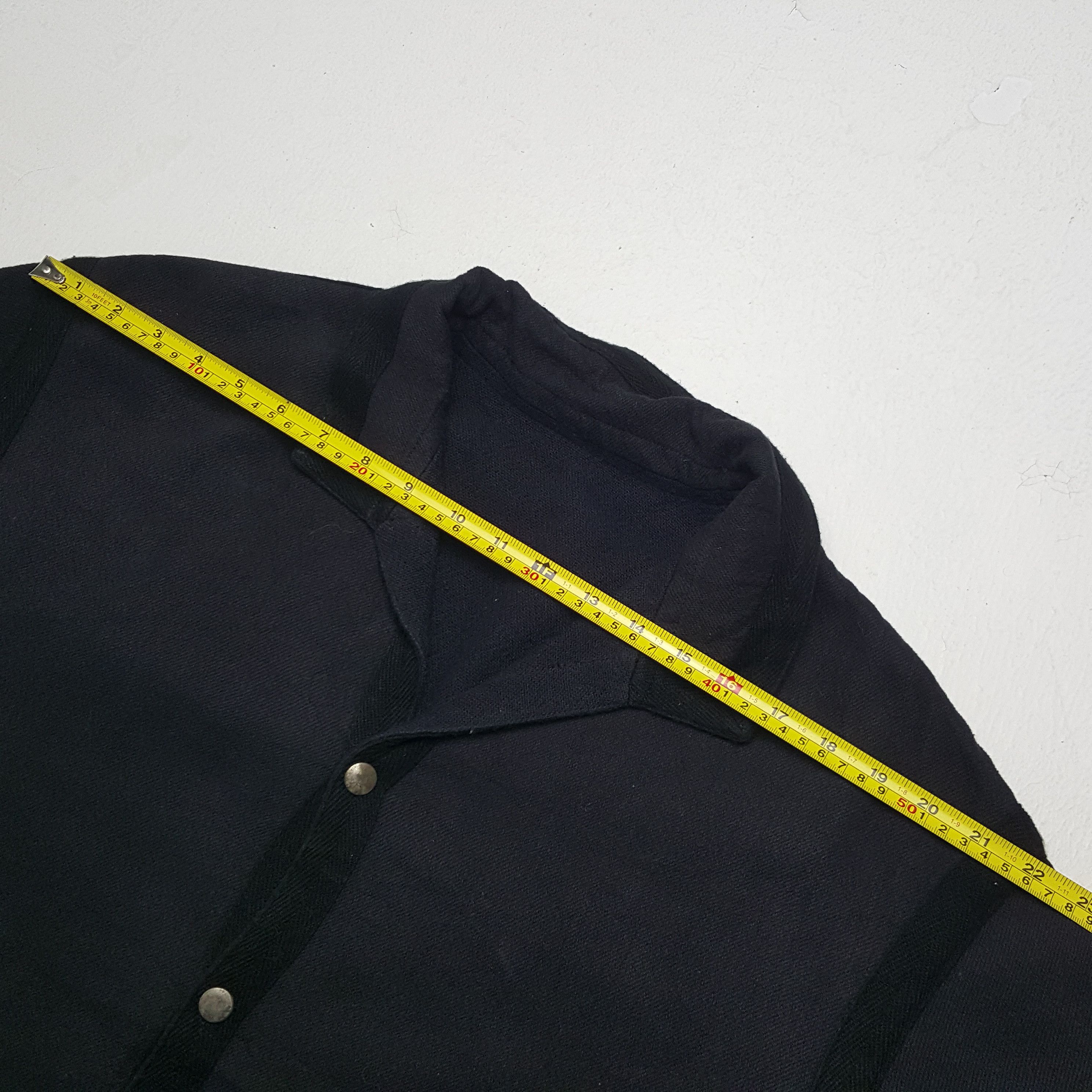 Japanese Brand × Y's for Men Vintage Y's For Men by Yohji Yamamoto Clip Up Jacket Size US XL / EU 56 / 4 - 4 Thumbnail