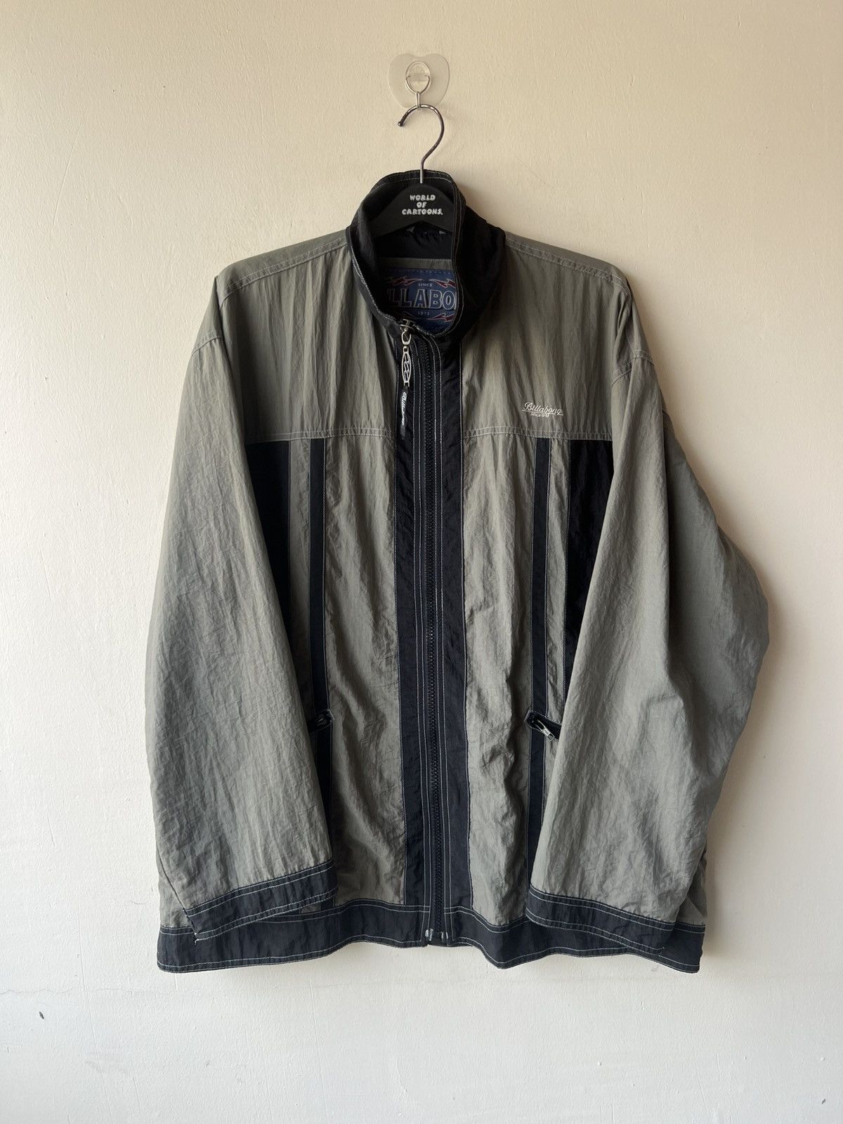 Billabong Vintage 90s Billabong Oversized Zipper Jacket Size US XL / EU 56 / 4 - 2 Thumbnail