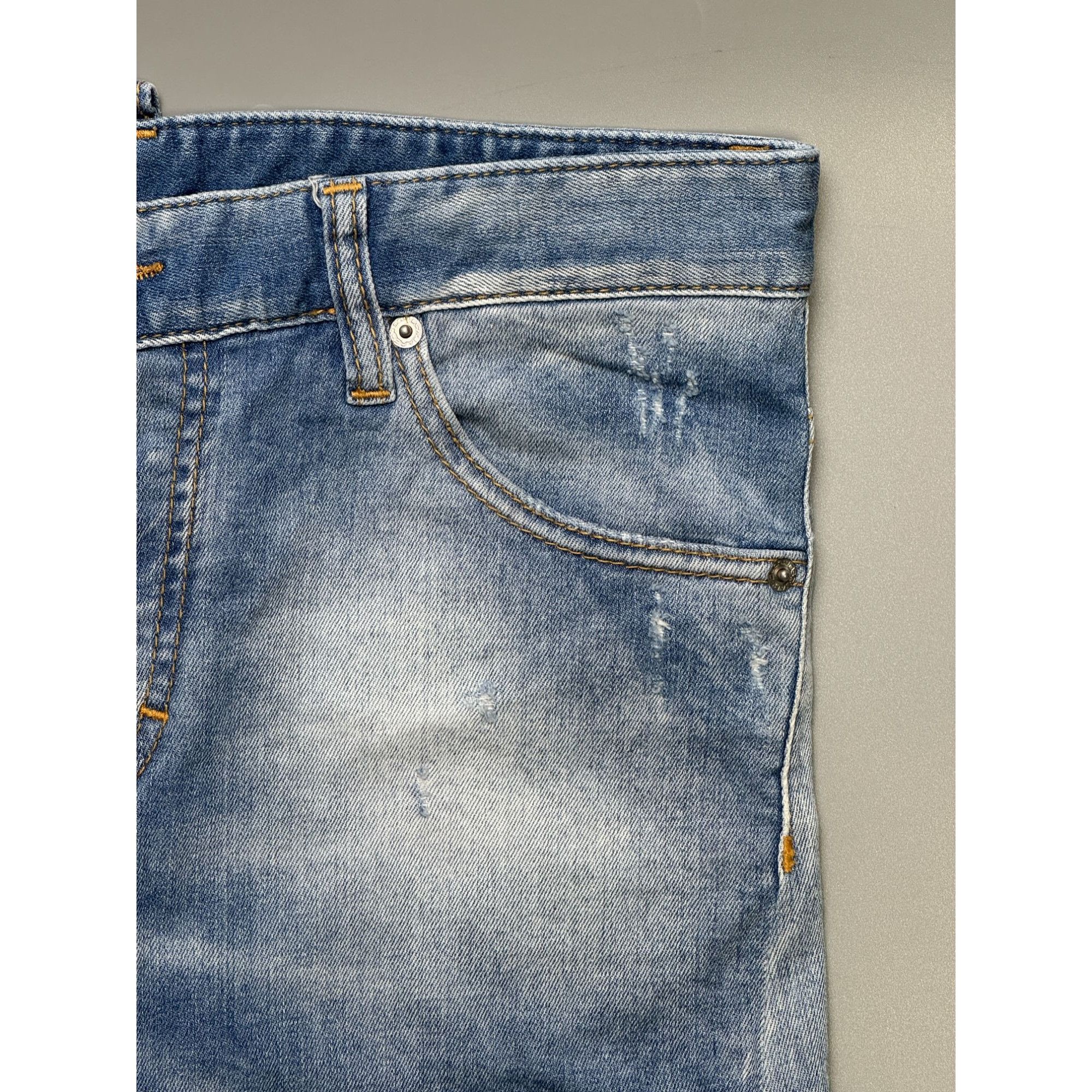 Dsquared2 Dsquared2 Vintage Skinny Distressed Denim Jeans (Y1106) Size US 30 / EU 46 - 5 Thumbnail