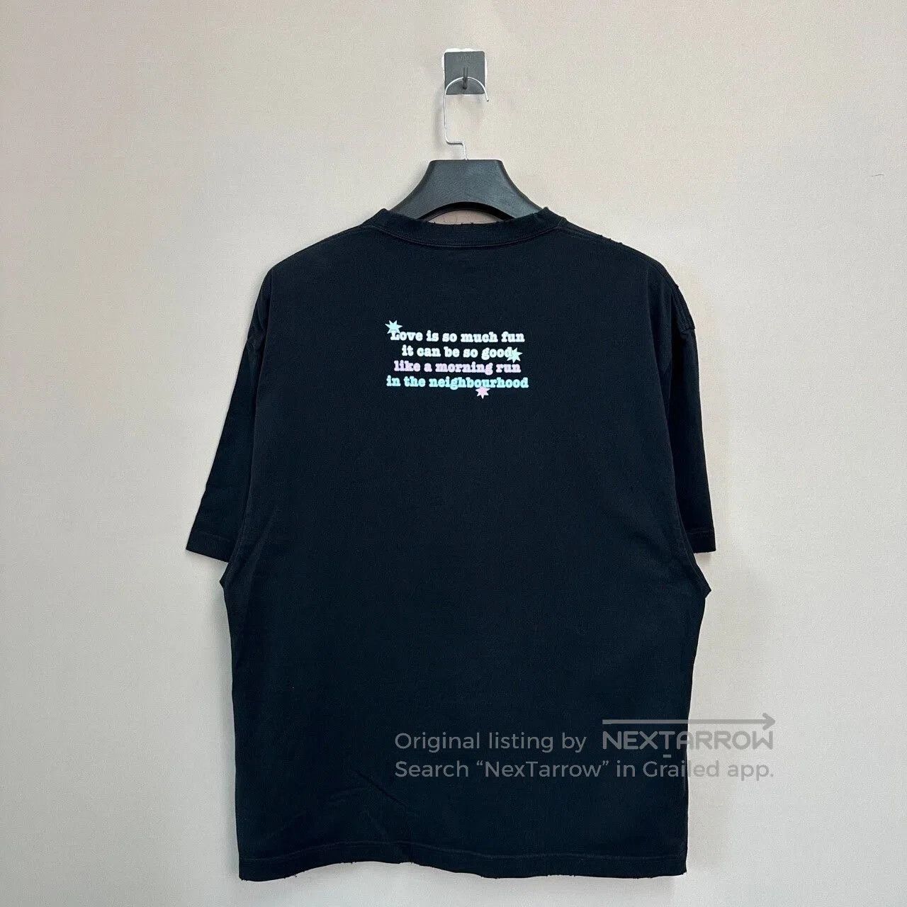 Balenciaga balenciaga moon bear graphic short sleeve t. Size XS / US 0-2 / IT 36-38 - 2 Thumbnail