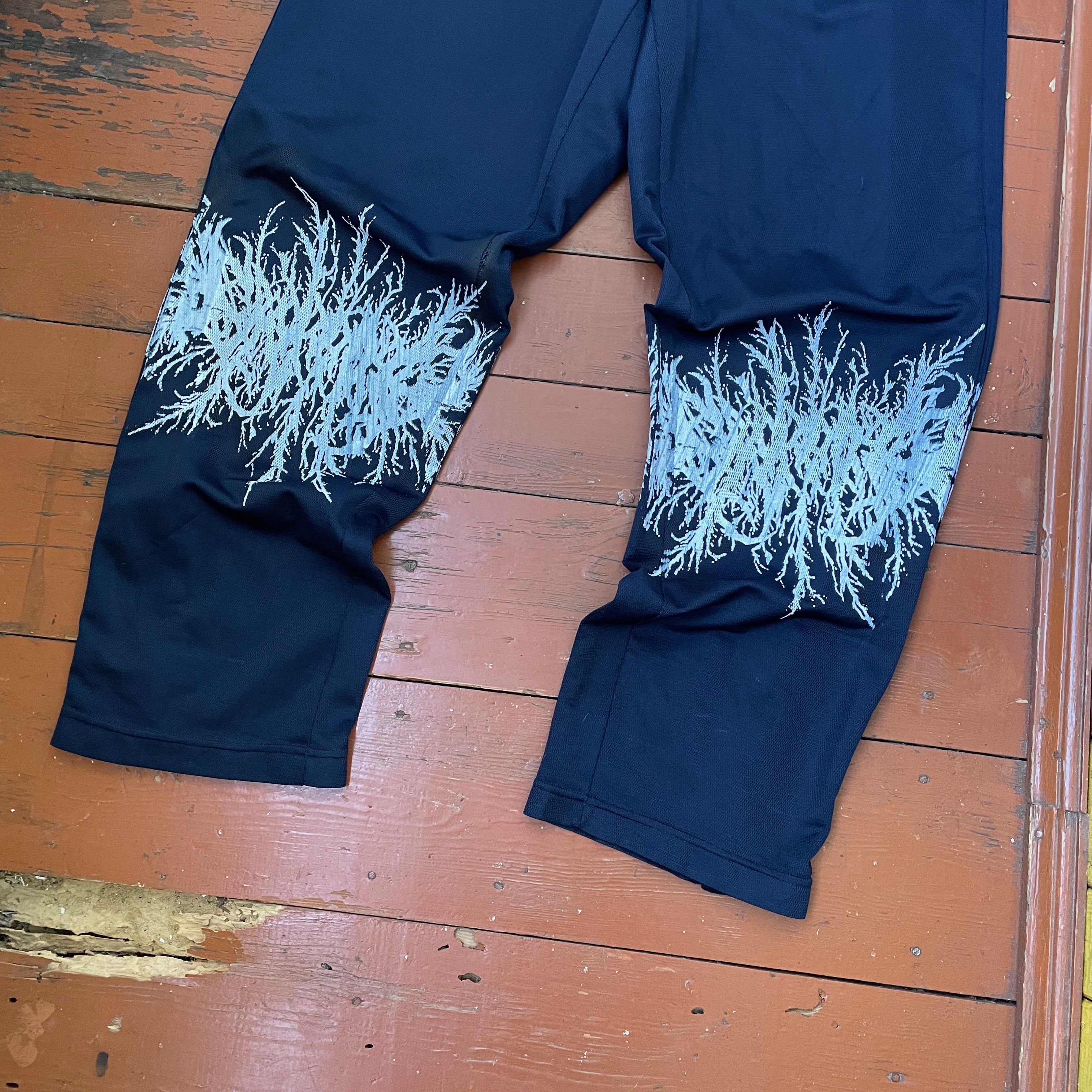 Nike Nike Custom pants grunge alt ptint knee opium y2k faded Size US 34 / EU 50 - 4 Thumbnail