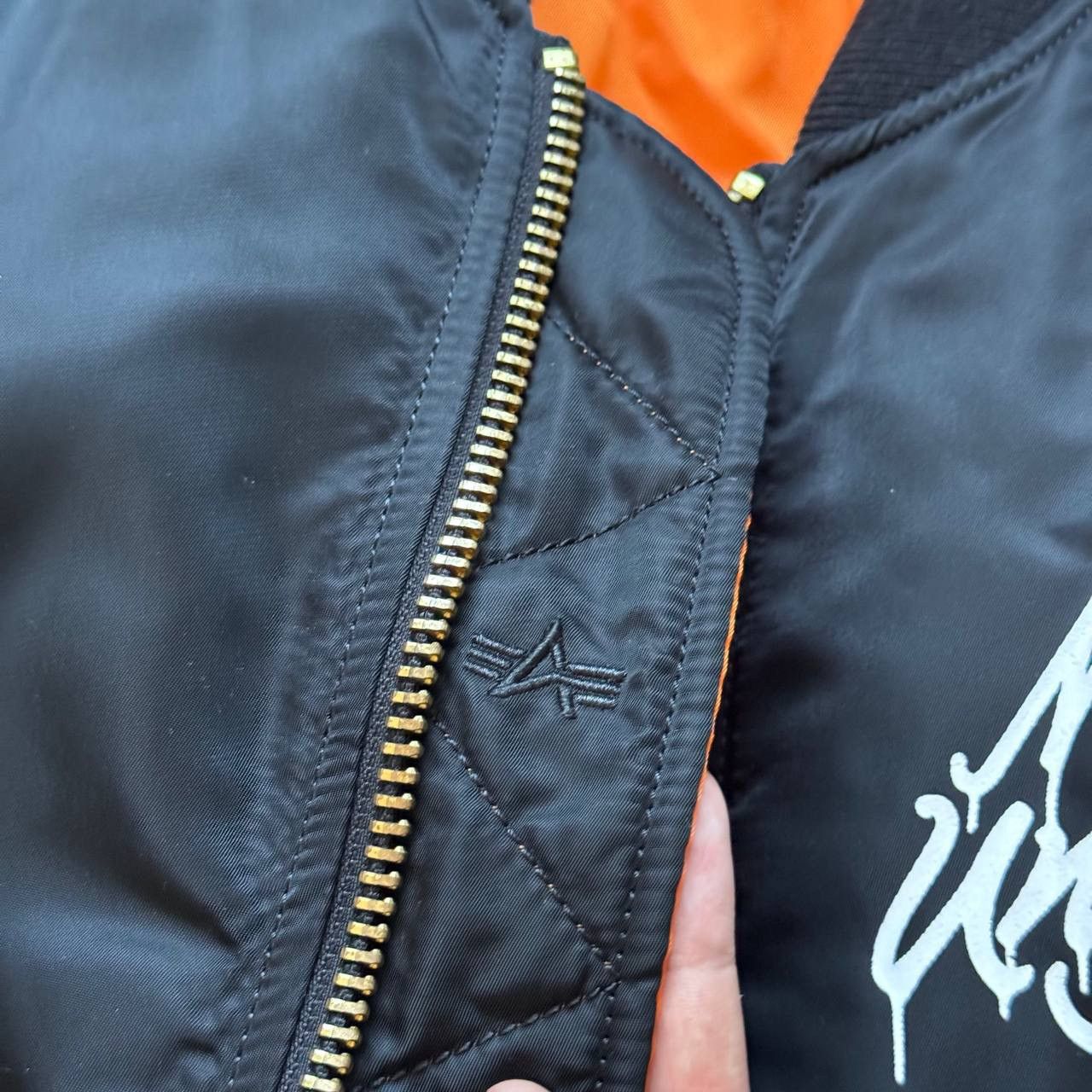 Alpha Industries Alpha Industries Graffiti Reversible MA 1 Bomber Jacket Size US M / EU 48-50 / 2 - 10 Thumbnail
