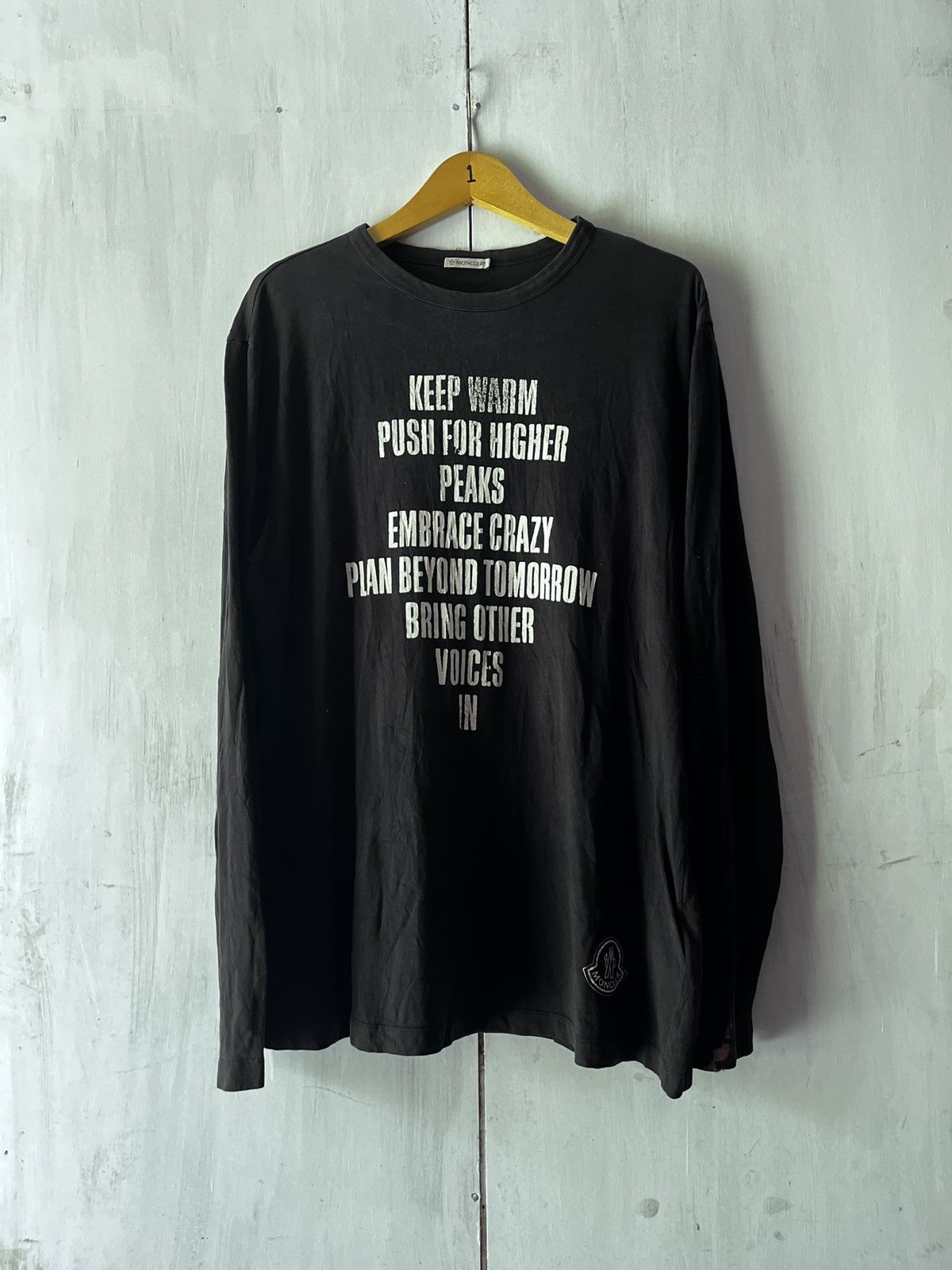 Moncler moncler longsleeve Size US L / EU 52-54 / 3 - 1 Thumbnail