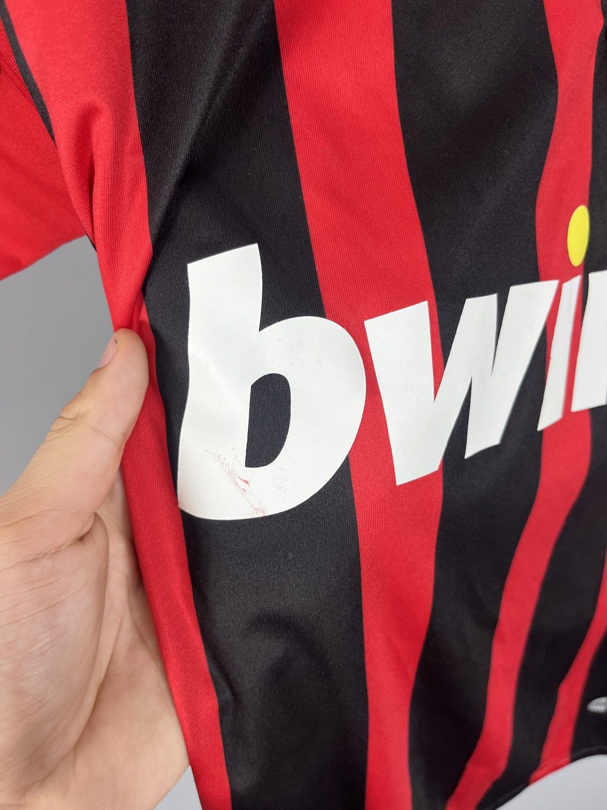 Adidas Vintage jersey 2006/07-AC Milan-Maldini-Red/Black Size US S / EU 44-46 / 1 - 7 Thumbnail