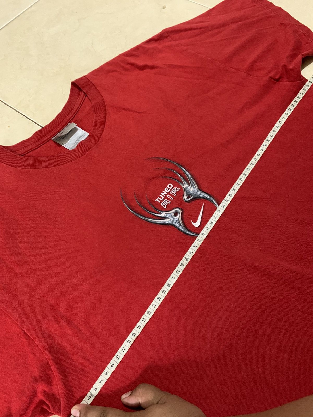 Nike Vintage Nike Tuned Air Tee Size US XL / EU 56 / 4 - 7 Thumbnail