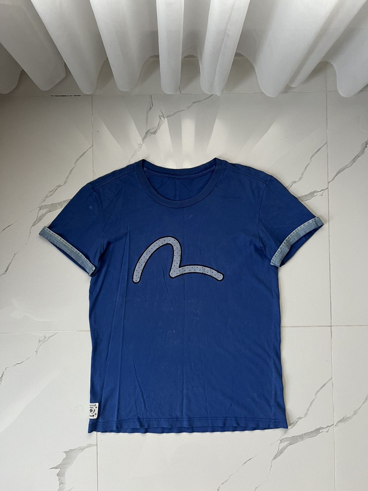 Evisu × Vintage 90’s EVISU RARE BIG LOGO TEE JAPANESE Size US S / EU 44-46 / 1 - 1 Thumbnail