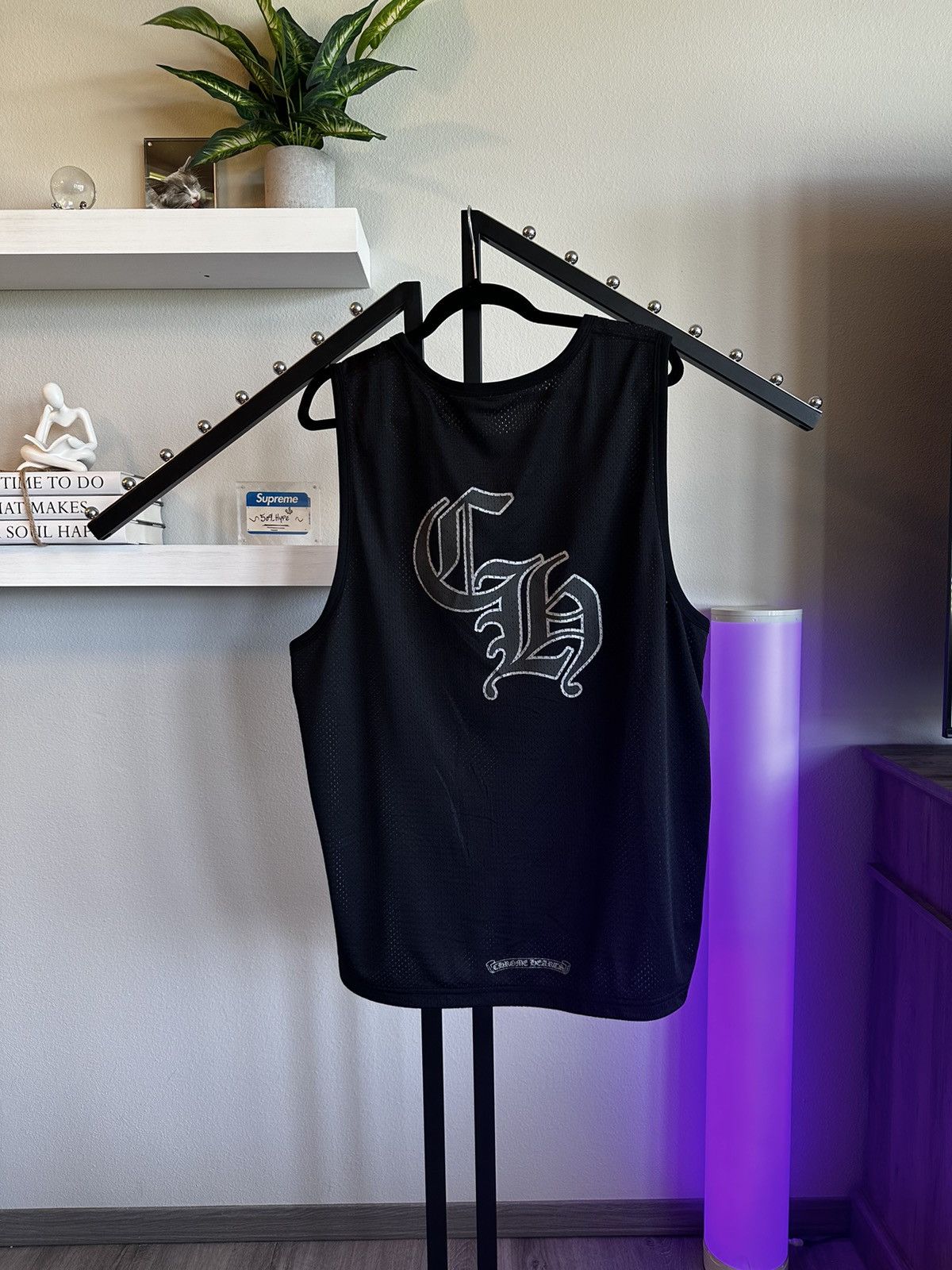 Chrome Hearts Chrome Hearts Reversible Sleeveless Mesh Jersey Size US L / EU 52-54 / 3 - 2 Thumbnail