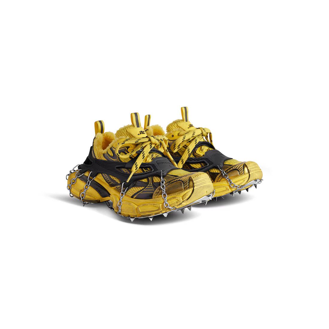 Balenciaga o1mt1gz0125 3XL Ski Sneakers in Yellow/Black Size US 6 / EU 39 - 2 Thumbnail