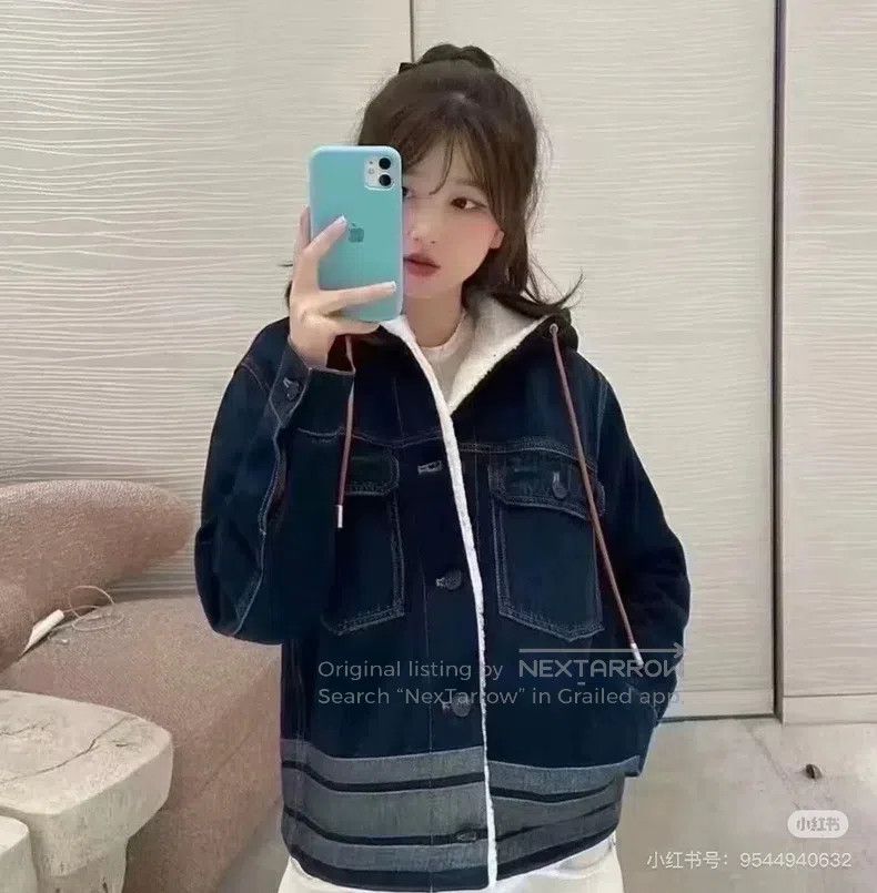 Dior Dior Blue lambskin coat Size XXS / US 00 / IT 34 - 6 Thumbnail