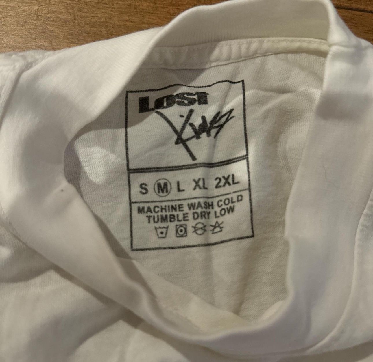 Designer × Japanese Brand FUCK THE WORLD ITS A WASTELAND TEE SZ M Size US M / EU 48-50 / 2 - 3 Thumbnail