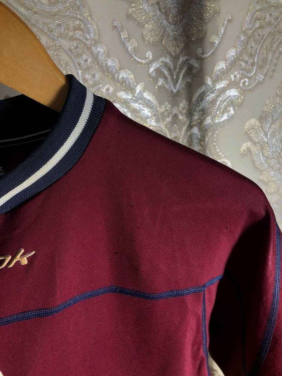 Reebok × Vintage VERY RARE REEBOK FC HM HEART OF MIDLOTHIAN SOCCER JERSEY 90s Size US M / EU 48-50 / 2 - 4 Thumbnail
