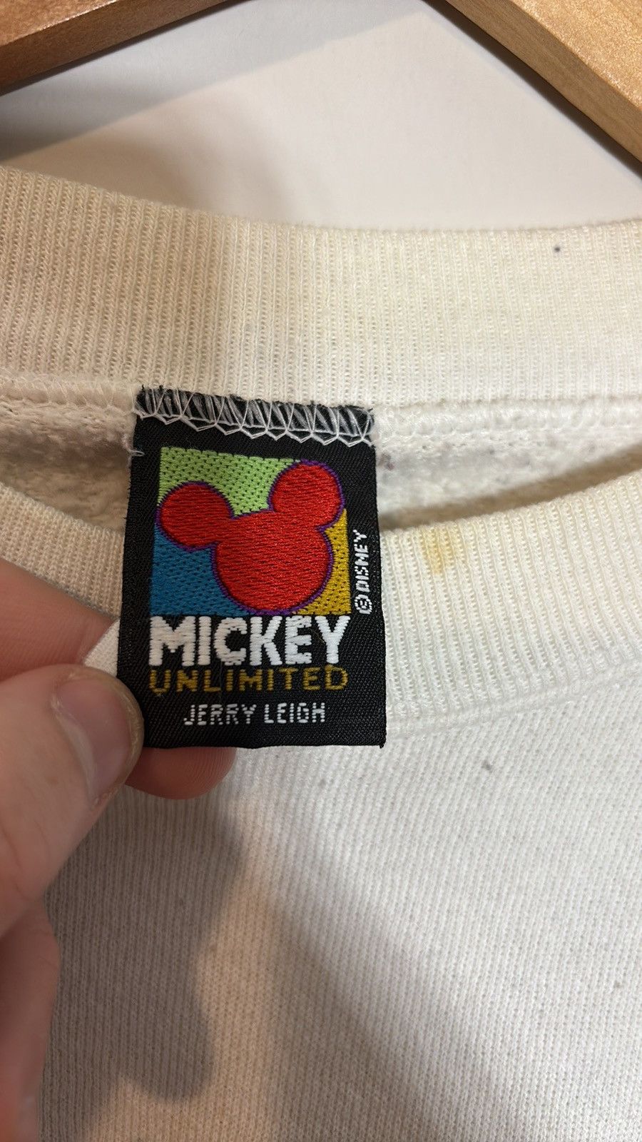 Disney × Vintage Vintage Disney Mickey Mouse Crewneck Size US XL / EU 56 / 4 - 5 Thumbnail