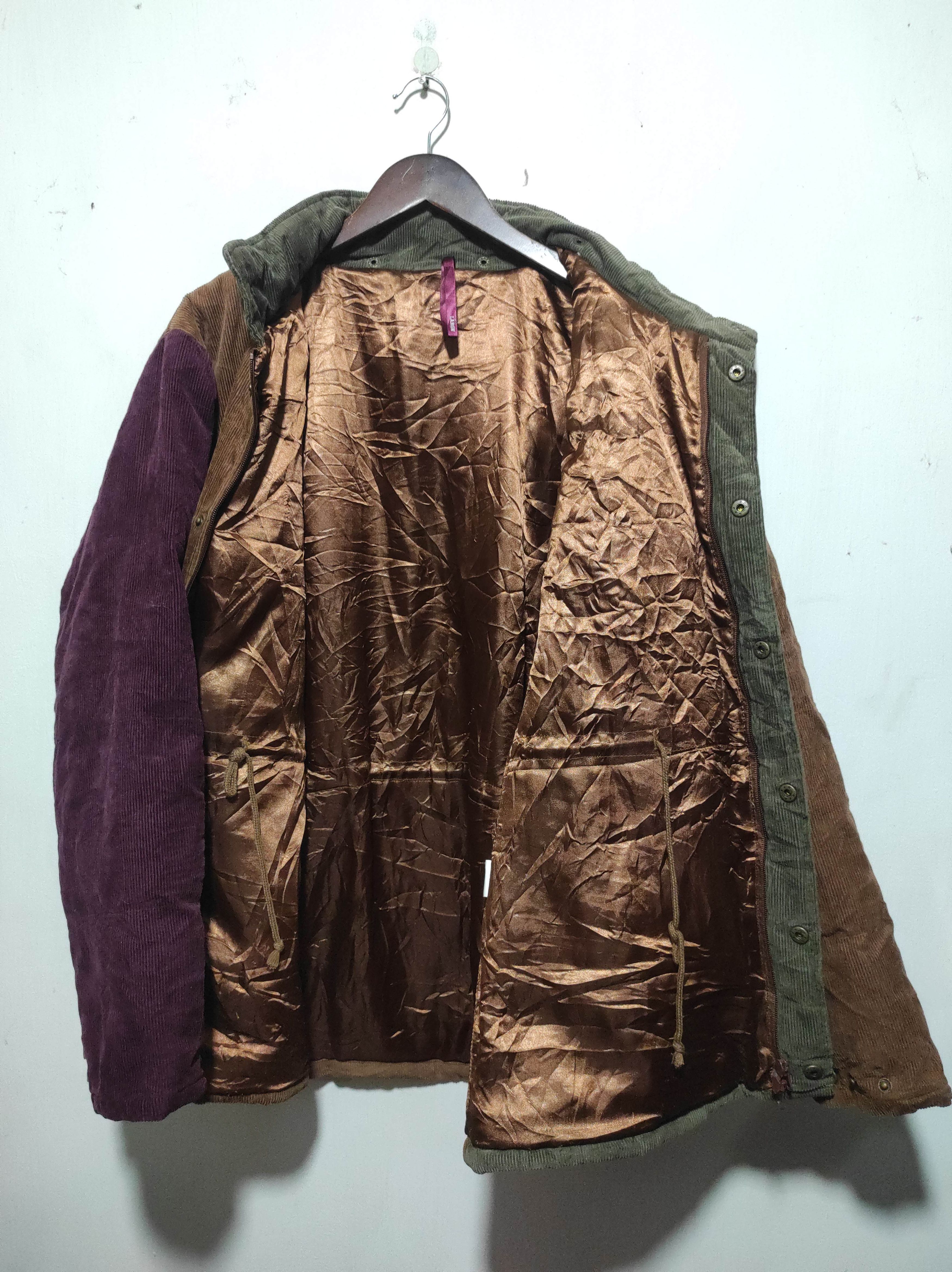 Hysteric Glamour Sm.Sadau Carduroy colorblock parka jacket Size US L / EU 52-54 / 3 - 11 Thumbnail
