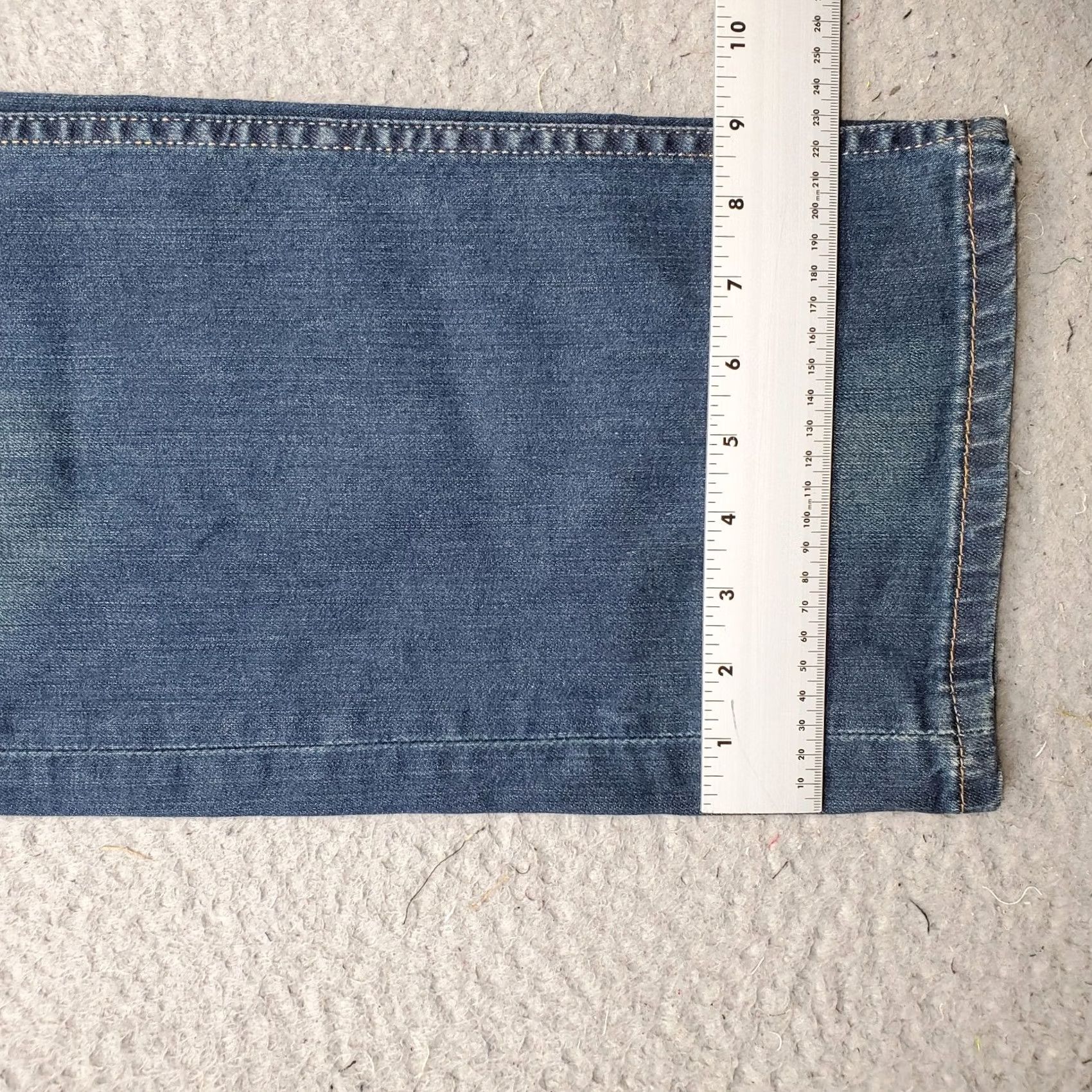 Levi's Levi's Mens 559 Straight Jeans 36x32 Blue Denim Red Tab 5-Pocket Medium Wash Straight Size US 36 / EU 52 - 5 Thumbnail