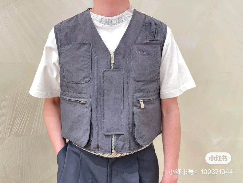 Dior 23 gray tactical vests 2502-Nextarrow