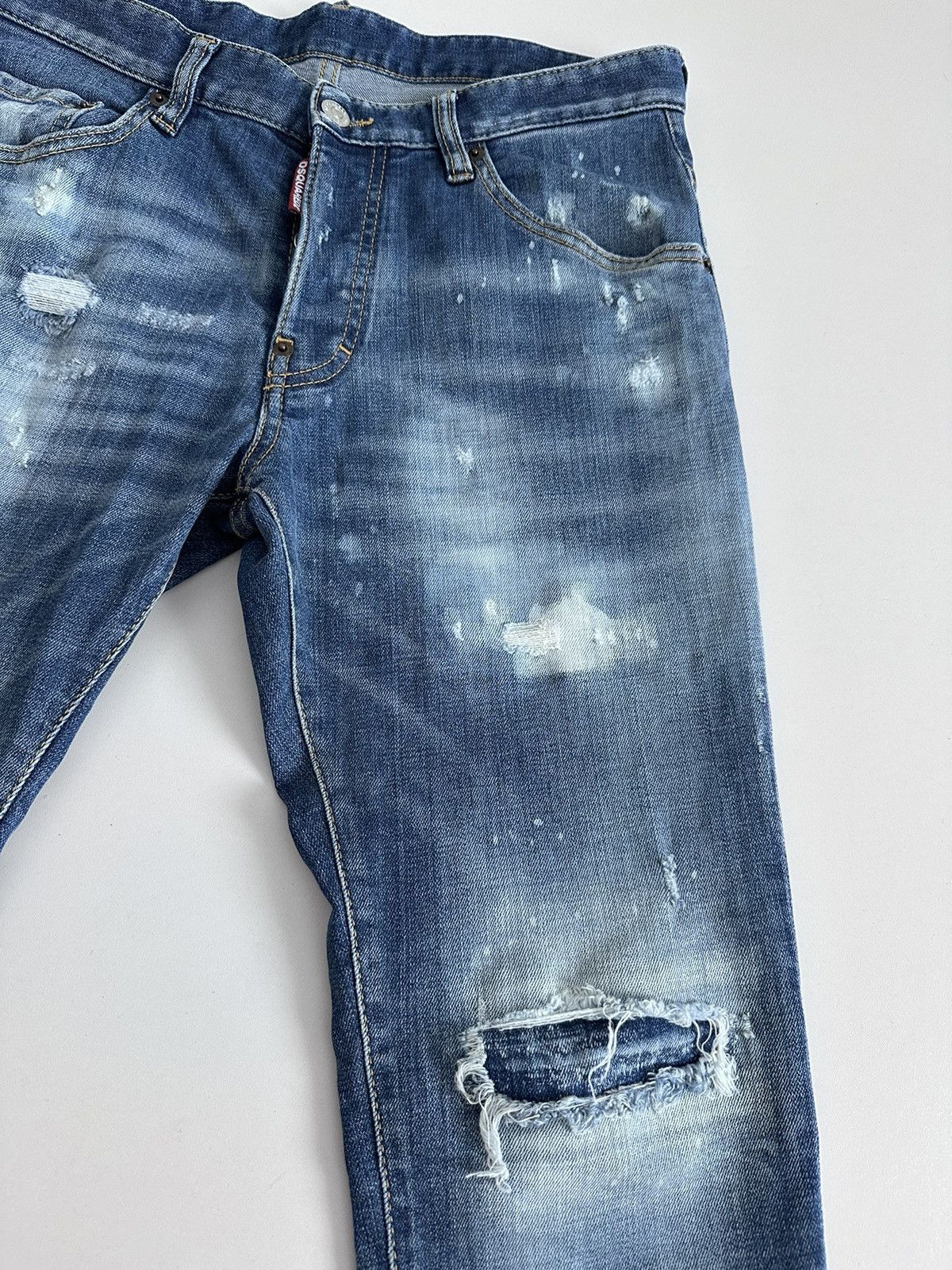 Dsquared2 Dsquared2 Jeans Men Skater Jeans Navy Blue Size 46 Size US 30 / EU 46 - 6 Thumbnail