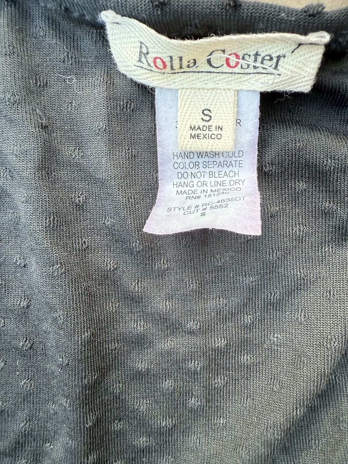 Other Rolla Coster Faux Wrap Surplice Little Black Dress Swiss Dot Size S / US 4 / IT 40 - 8 Thumbnail