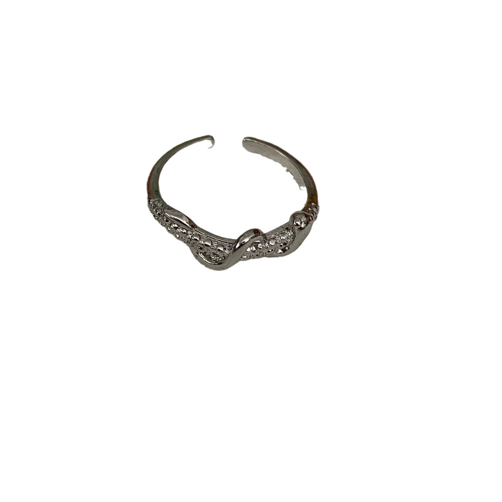 Jewelry Crazy Jewelry Rings Open Size Chrome Ring (Size 7-13) Size ONE SIZE - 5 Thumbnail