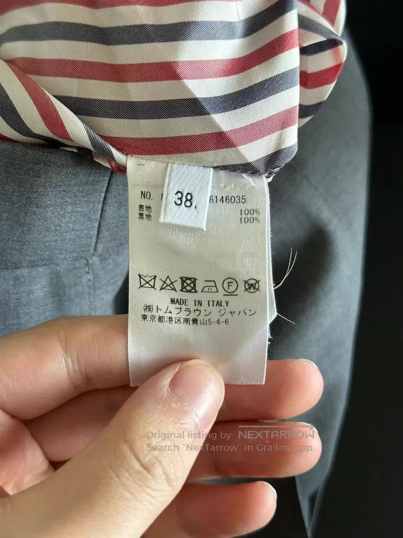 Thom Browne Thom Browne Gray Pleated Skirt Size 25" / US 0 / IT 36 - 4 Thumbnail