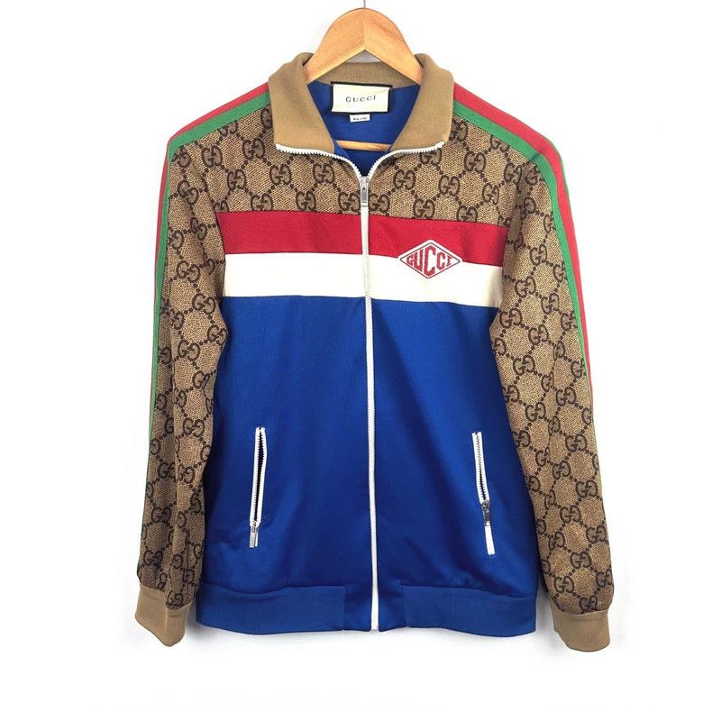 Gucci GucciOld flower stitching sportswear jacket 2503-Nextarrow Size US S / EU 44-46 / 1 - 1 Thumbnail