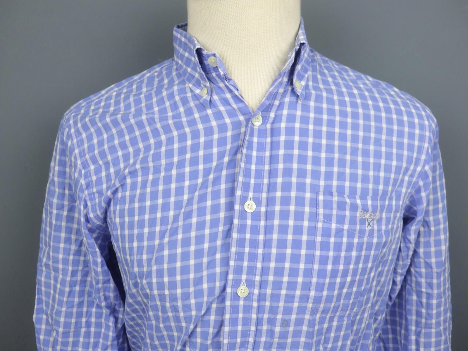 Barbour Barbour Multicolor Plaid Collared Button Down Shirt Size S/M Size US M / EU 48-50 / 2 - 2 Thumbnail