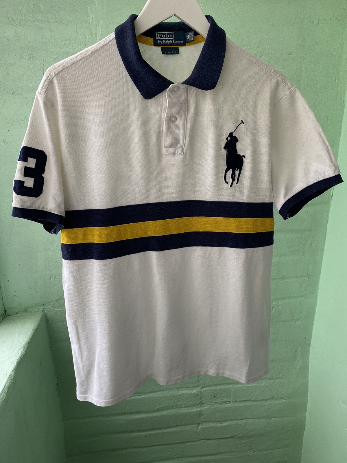 Polo Ralph Lauren × Ralph Lauren × Vintage Vintage Polo Ralph Lauren #3 T-shirt Rare Size US XL / EU 56 / 4 - 12 Thumbnail