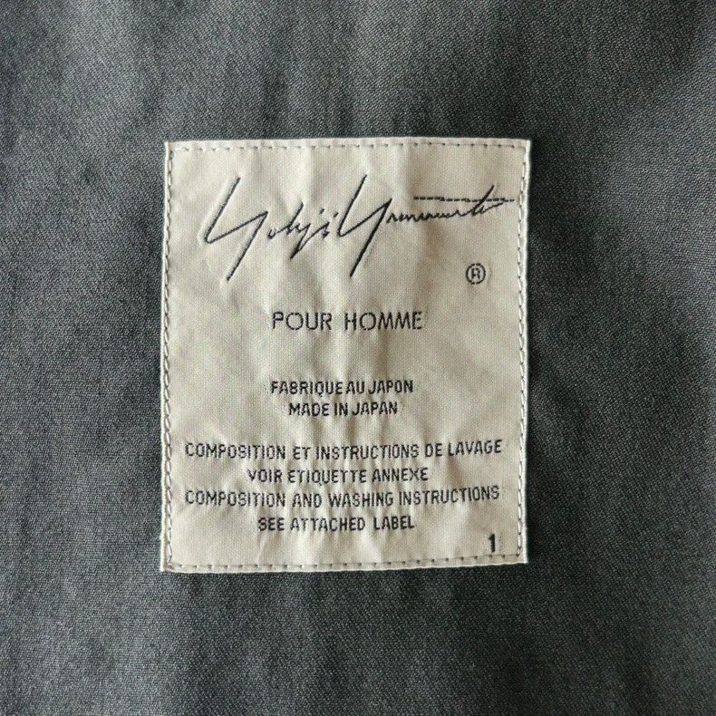 Yohji Yamamoto Yohji Yamamoto size 1 17ss multi-pocket zipper long suit 25 Size 38R - 7 Thumbnail