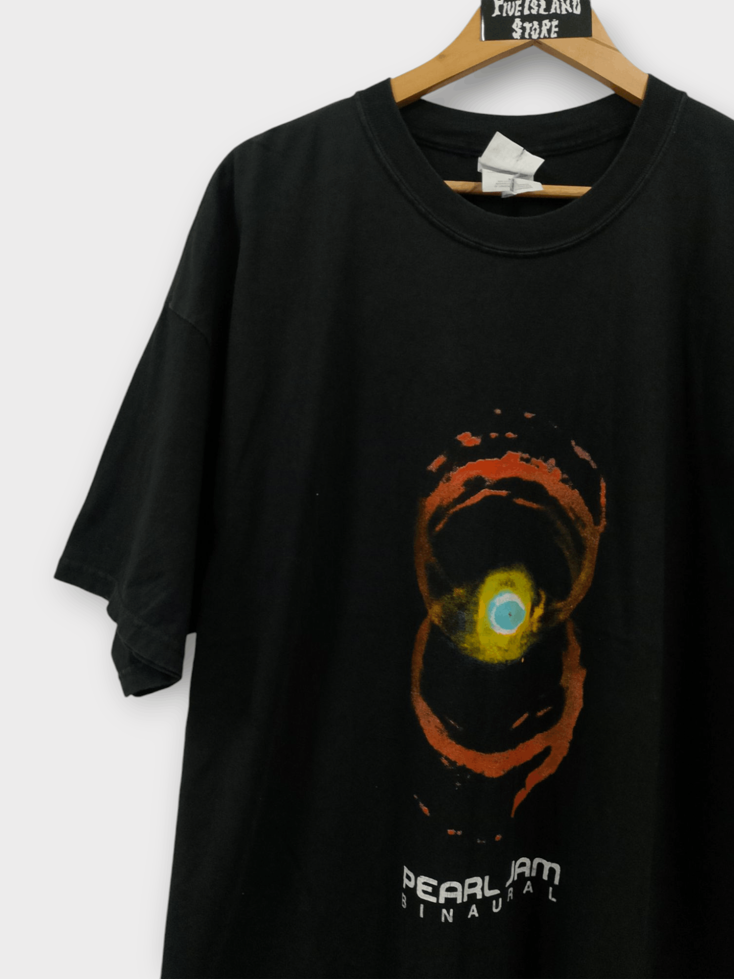 Band Tees × Vintage Vintage 2000 Pearl Jam Binaural Tour Tee Size US XXL / EU 58 / 5 - 5 Thumbnail