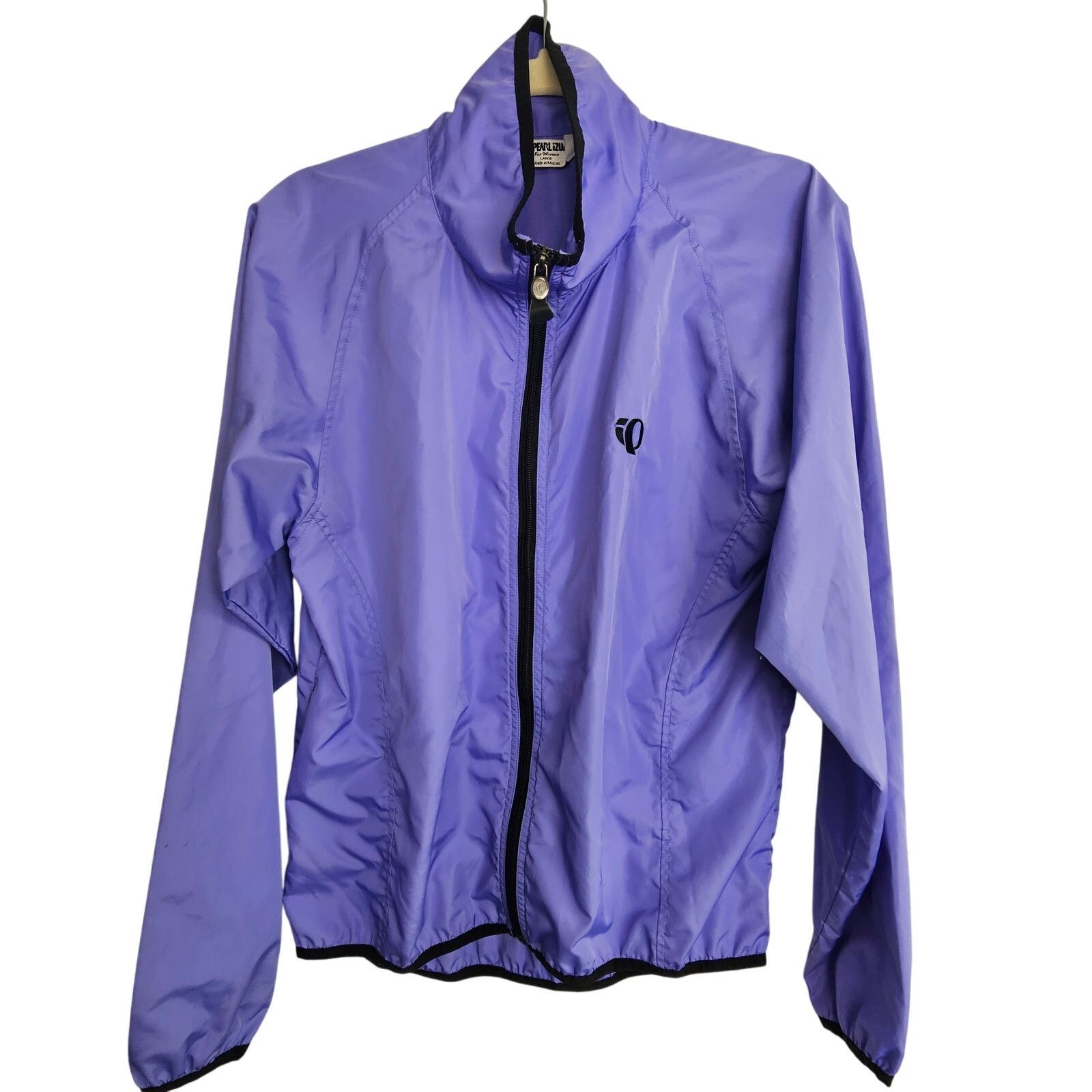 PEARL iZUMi Pearl Izumi Windbreaker Jacket Sz L Full Zip Running Cycling Size L / US 10 / IT 46 - 1 Thumbnail