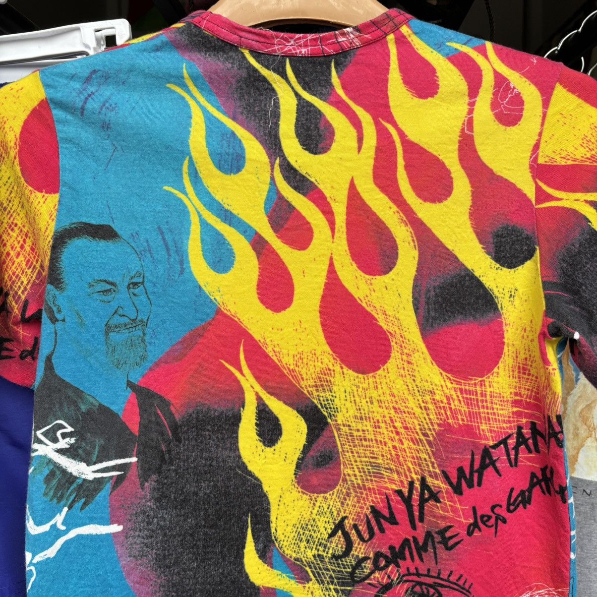 Junya Watanabe Junya Watanabe Comme Des Garcons SS 2002 Abstract Art Tee Size S / US 4 / IT 40 - 6 Thumbnail