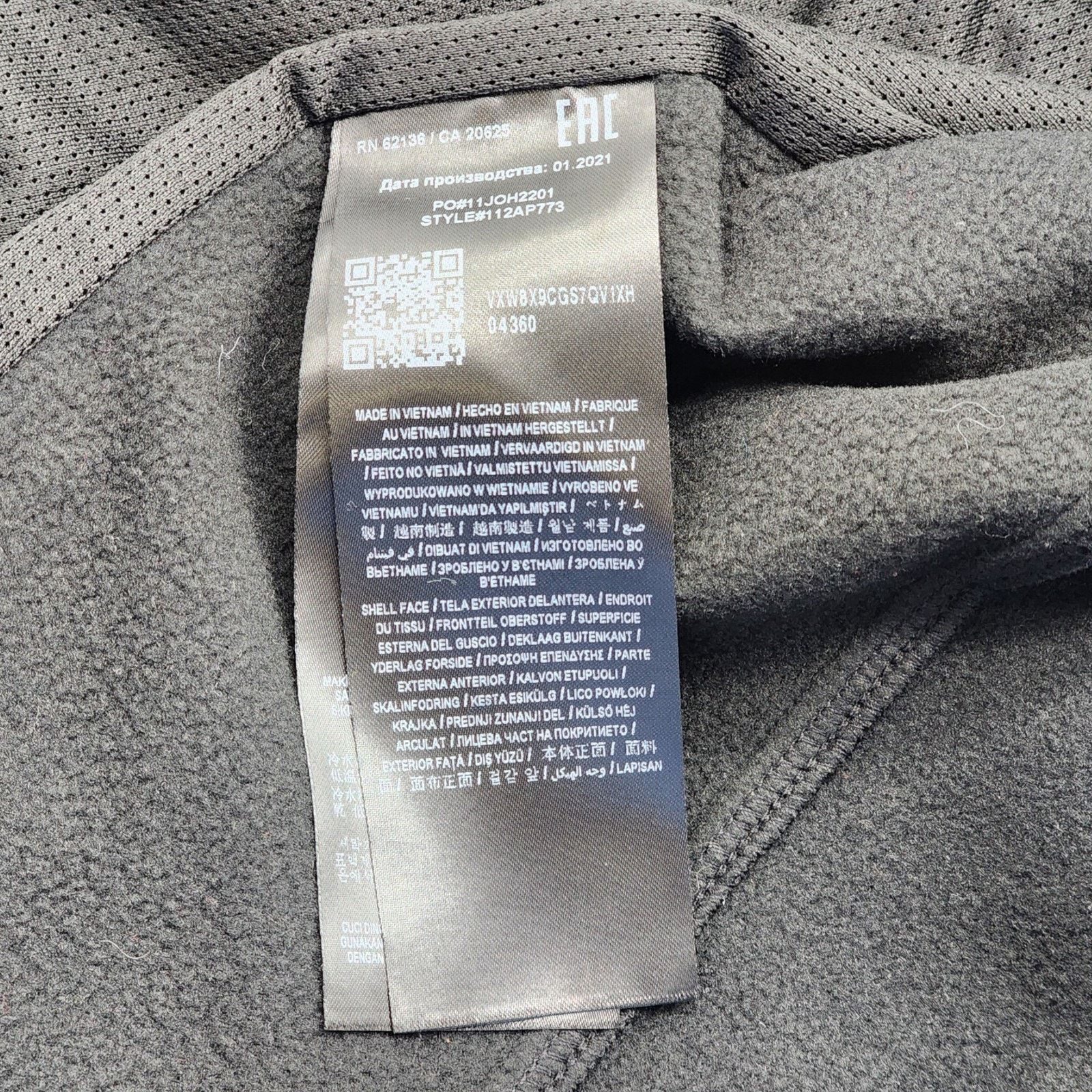 Guess Softshell Polyester Jacket 112AP773 Black Size Medium - New Size US M / EU 48-50 / 2 - 4 Thumbnail