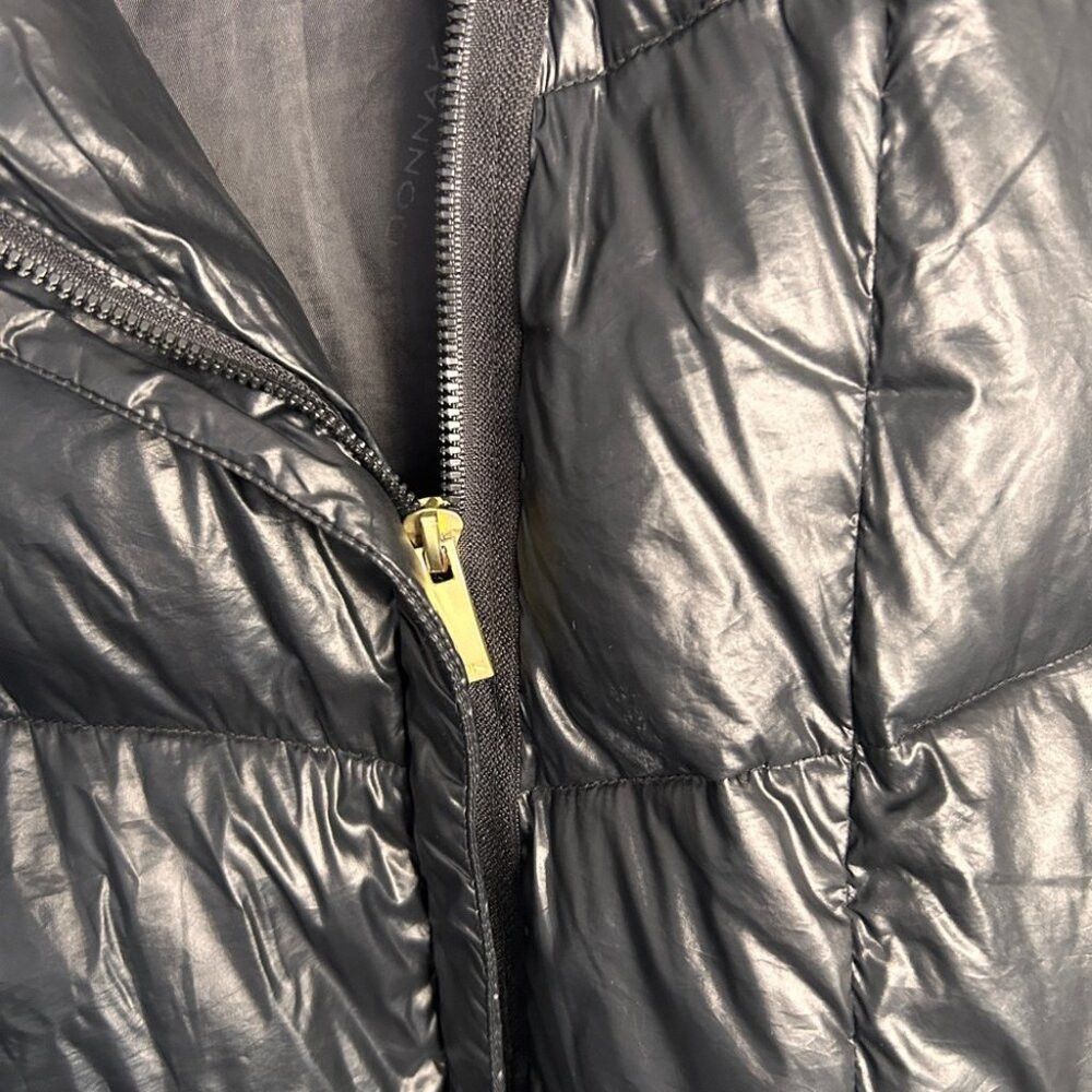 Donna Karan Donna Karan Black Down Puffer with Large Collar/Hood Neckli Size M / US 6-8 / IT 42-44 - 8 Thumbnail