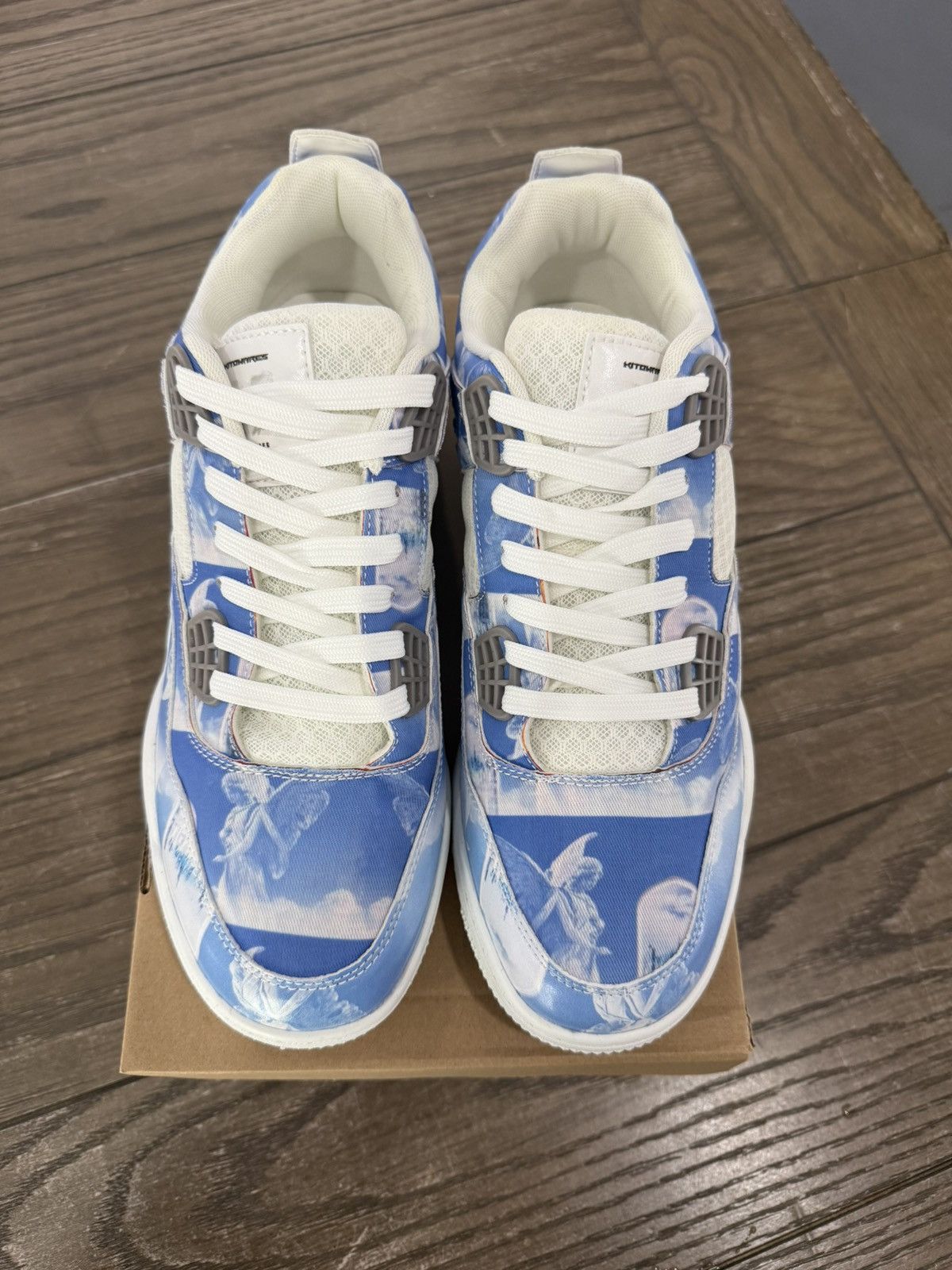 Kitowares 🙏🏻 KITOWARES Custom RARE! Jordan 4 Afterlife Size 12 🙏🏻 Size US 12 / EU 45 - 4 Thumbnail