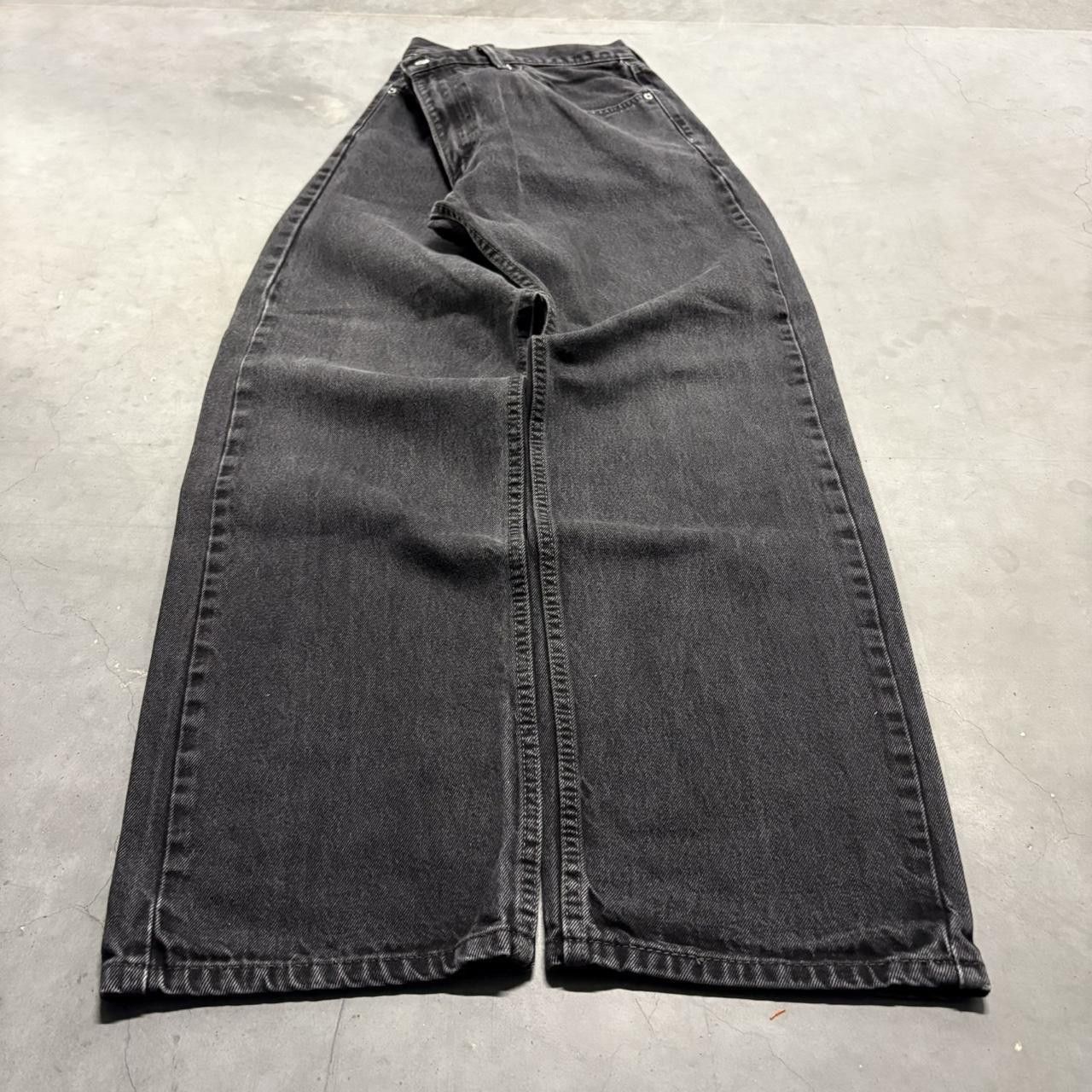 Levi's × Vintage Crazy Vintage Y2K/2000s Grunge Black Levis 505 Denim Jeans! Size US 38 / EU 54 - 3 Thumbnail
