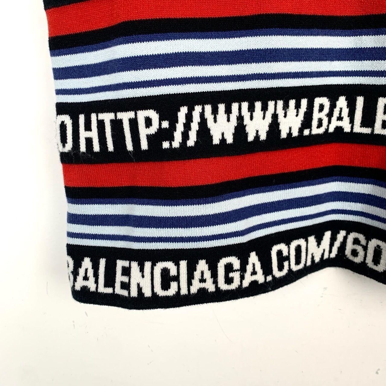 Balenciaga Balenciaga Logo Website Striped Embroidery Color-block Round Size XXS / US 00 / IT 34 - 5 Thumbnail